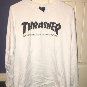 Mens long sleeve Thrasher shirt